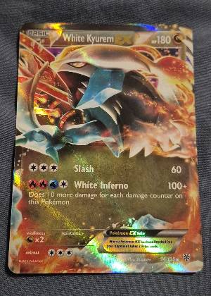 White Kyurem EX, graded 9.0