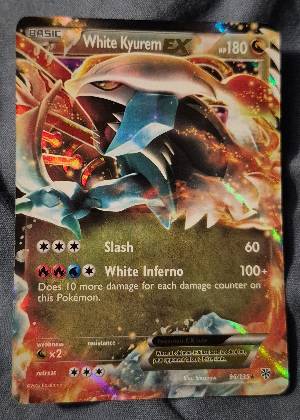 White Kyurem EX, graded 9.0