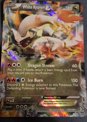 White Kyurem EX, graded 9.0