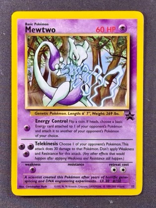 Mewtwo (12), graded 9.0