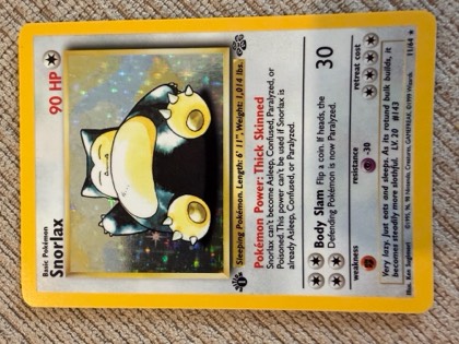 Snorlax (11) graded 6 & below
