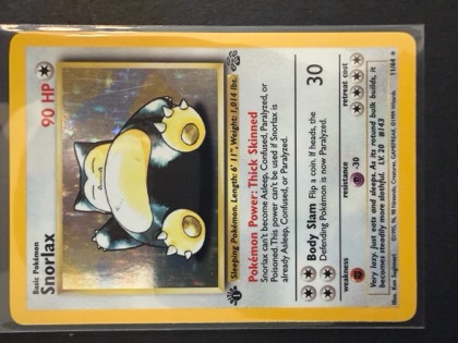 Snorlax (11) graded 7