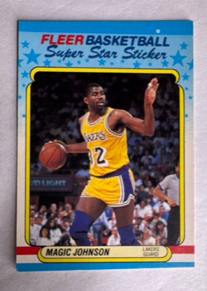Magic Johnson, graded 7.5