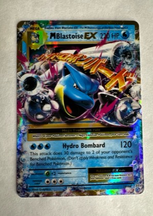 M Blastoise EX, graded 9.0