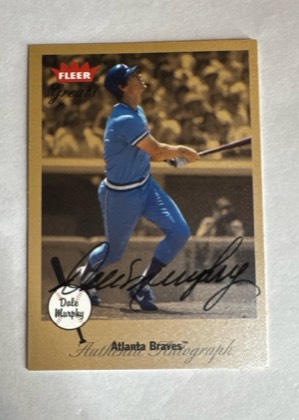 Dale Murphy, graded 6.5
