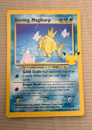 Shining Magikarp, graded 3.5