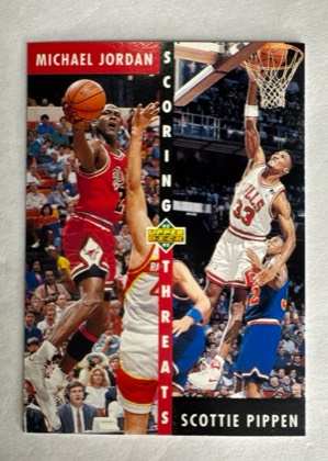 Michael Jordan / Scottie Pippen, graded 6.5