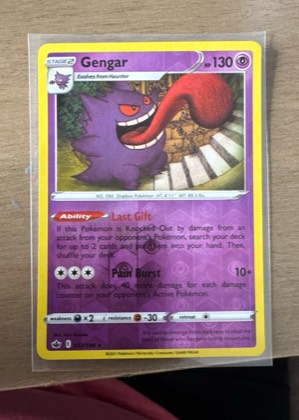 Gengar, graded 9.0