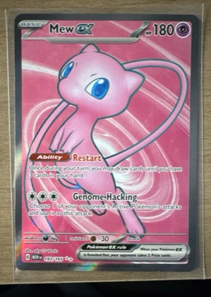 Mew ex, graded 9.0