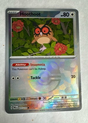 Hoothoot, graded 9.0