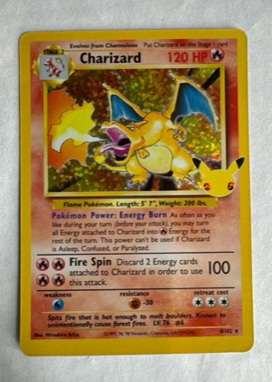 Charizard, graded 9.0