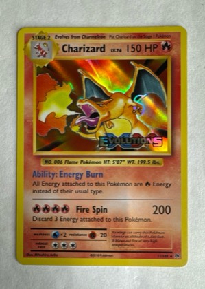 Charizard, graded 9.0