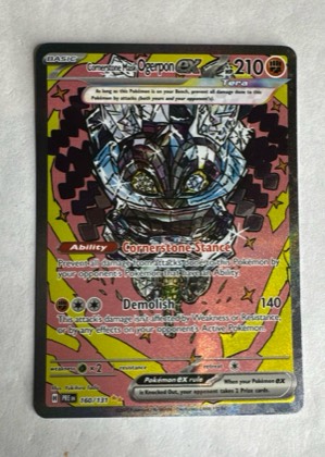 Cornerstone Mask Ogerpon ex, graded 9.0