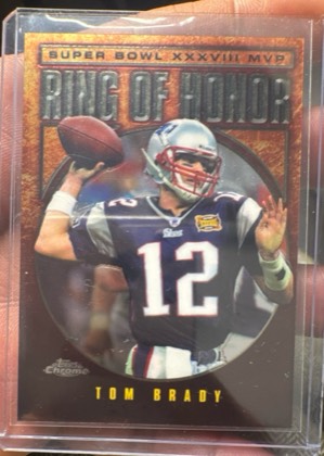 Tom Brady, graded 9.0