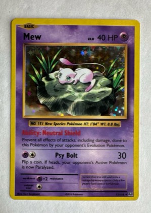 Mew, graded 9.0