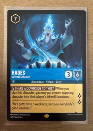 Hades - Infernal Schemer, graded 9.0