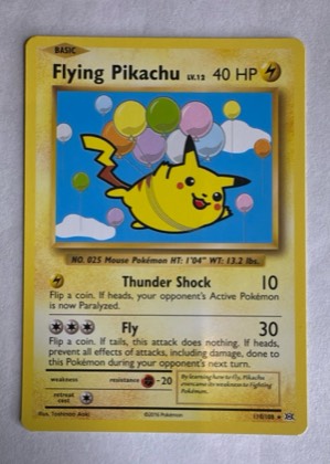 Flying Pikachu, graded 9.0