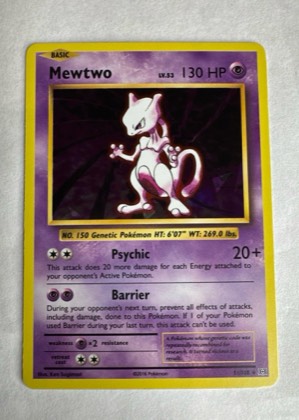 Mewtwo, graded 9.0