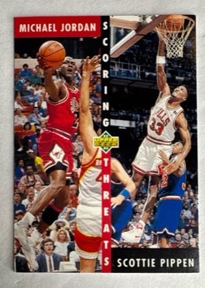 Michael Jordan / Scottie Pippen, graded 9.0