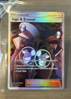 Ingo & Emmet (Full Art), graded 9.0
