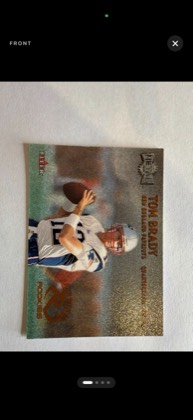 Tom Brady, graded 9.0