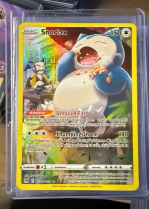 Snorlax, graded 9.0