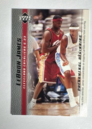 LeBron James, graded 9.0