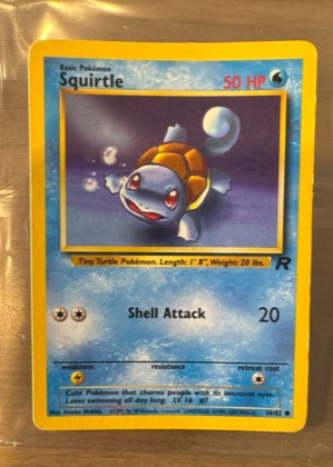 Squirtle, graded 9.0