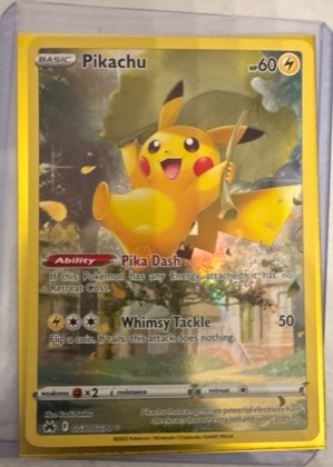 Pikachu, graded 9.0
