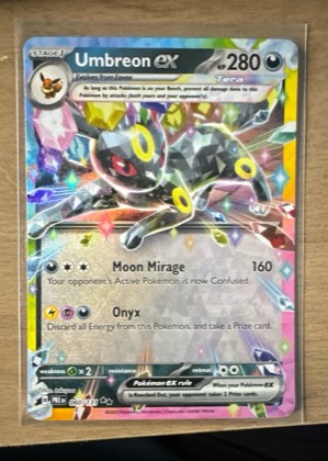 Umbreon ex graded 9