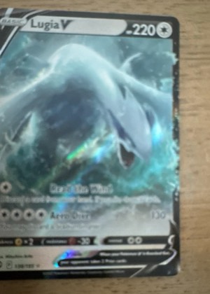 Lugia V (Full Art), graded 8.0