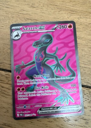 Salazzle ex - 101/088 graded 9