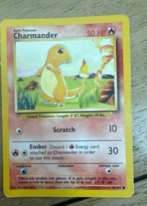 Charmander, graded 8.0