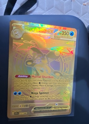 Mega Greninja ex, graded 8.5