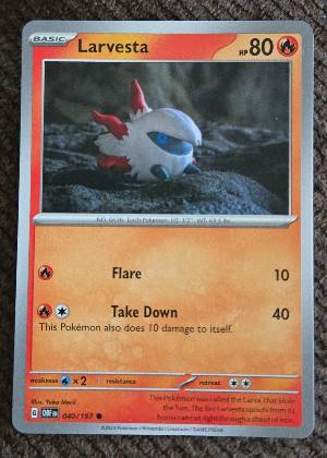 Larvesta, graded 9.0