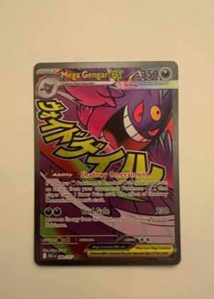 Mega Gengar ex, graded 9.0