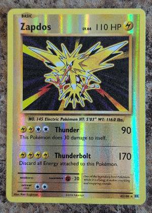 Zapdos, graded 9.0
