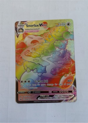 Snorlax VMAX (Secret), graded 7.5