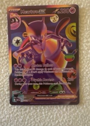 Mewtwo ex, graded 9.0