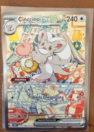 Cinccino ex, graded 9.0