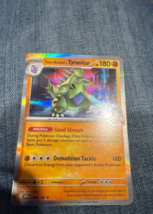 Team Rocket's Tyranitar, graded 9.0