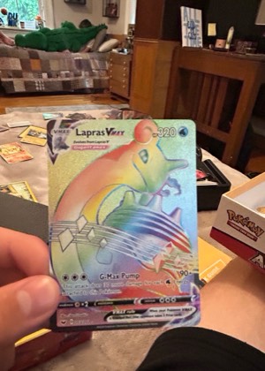 Zamazenta V (Full Art), graded 8.5