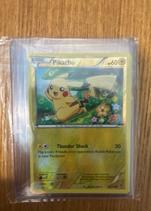 Pikachu, graded 8.5