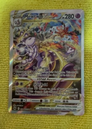 Mewtwo VSTAR (79) (Secret), graded 9.0