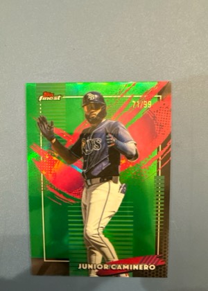 Junior Caminero, graded 8.5