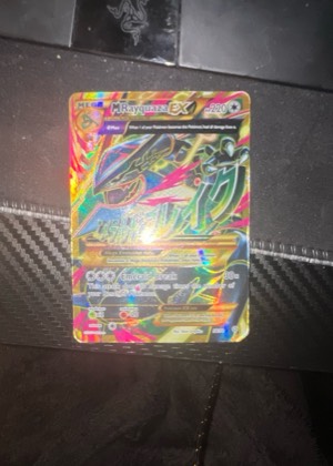 M Rayquaza EX (105 Full Art) graded 7