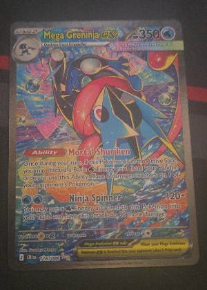 Mega Greninja ex, graded 9.0