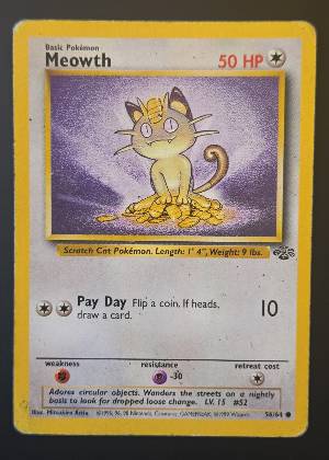 Meowth, graded 7.0