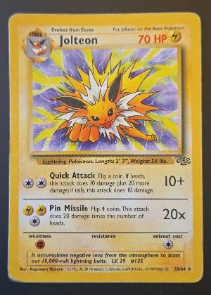 Jolteon, graded 8.5