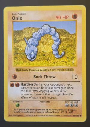 Onix, graded 8.0